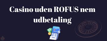 Casino uden ROFUS Klarna - Spil Uden Begrænsninger Casino uden ROFUS Klarna - Spil Uden Begrænsninger